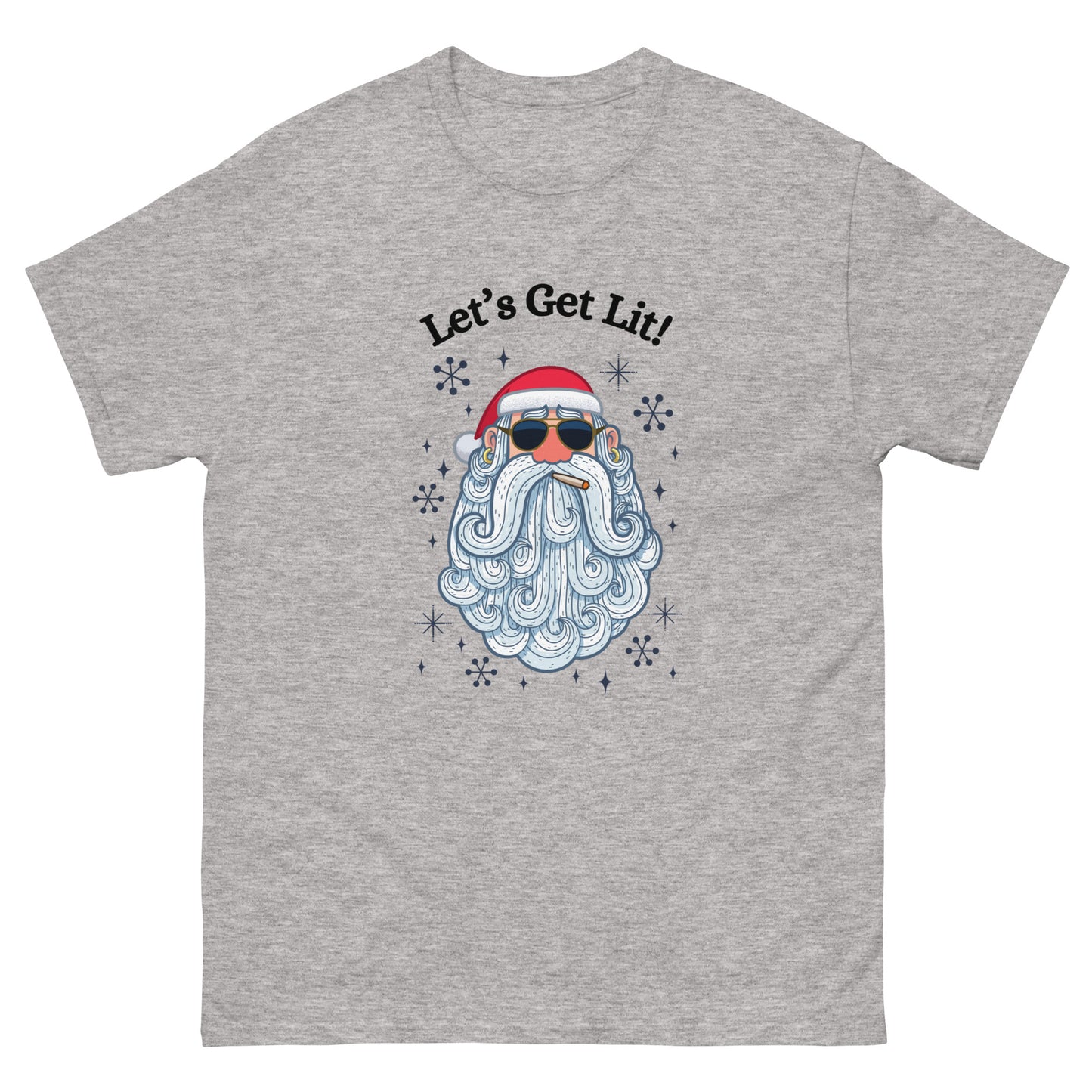 Let's Get Lit Santa Men's Classic Tee